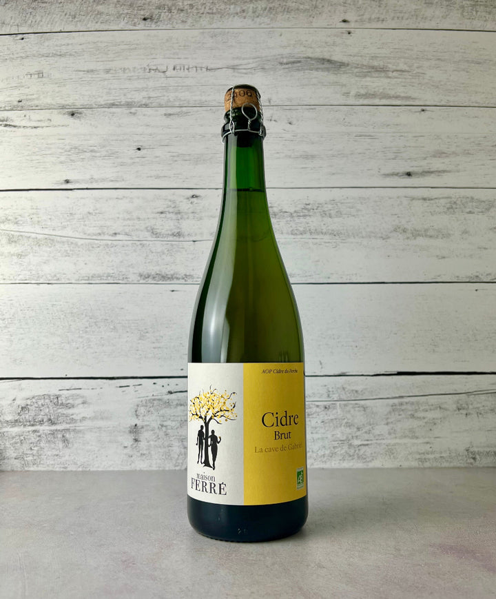 750 mL bottle of maison Ferré Cidre Brut