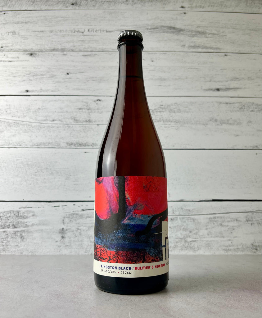 750 mL bottle of Presque Isle Farm PIF Cider - Kingston Black & Bulmer's Norman (750 mL)