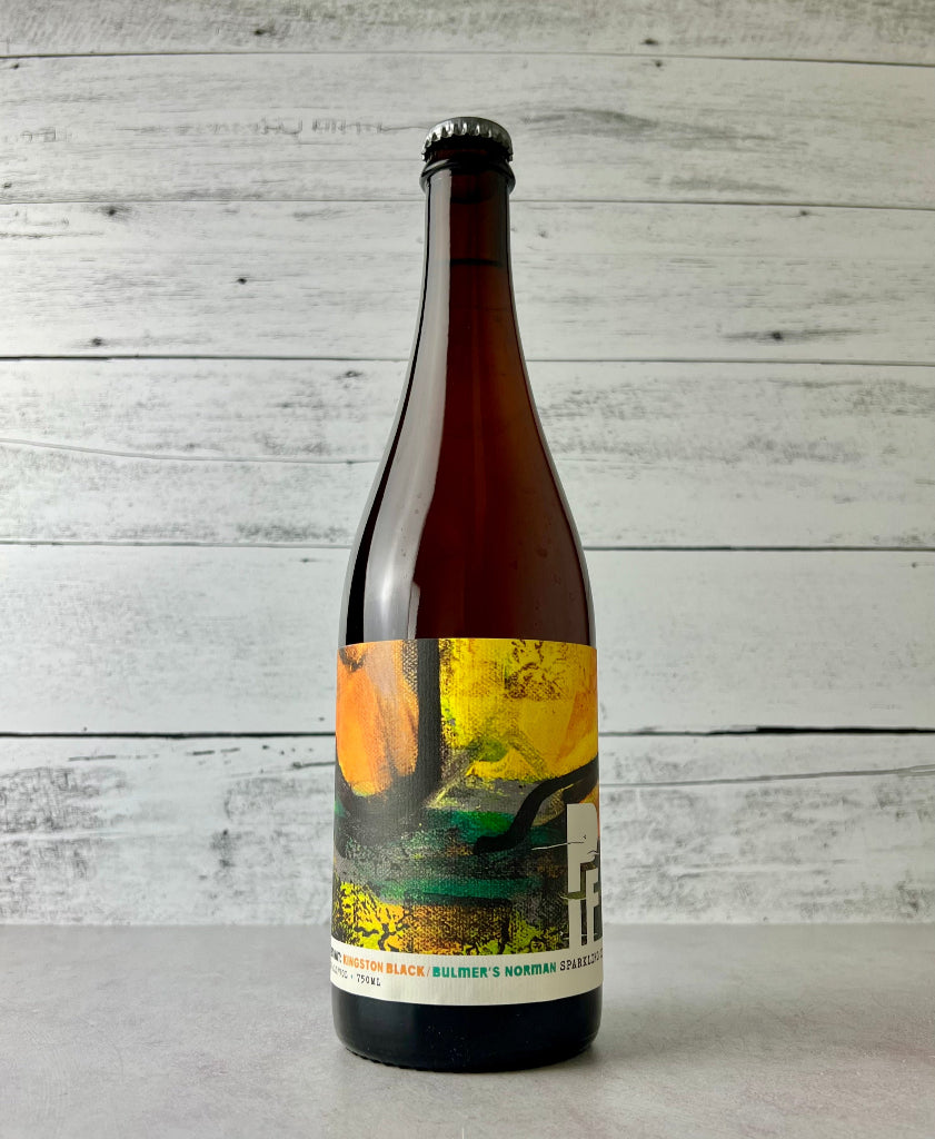 750 mL bottle of PIF Cider Kingston Black / Bulmer's Norman Sparkling Cider