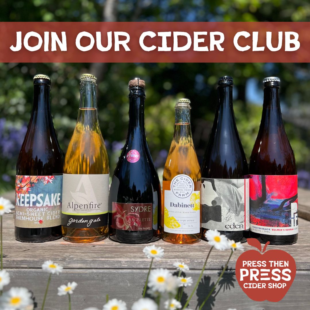 Press Then Press Cider Club Subscription Box - Quarterly