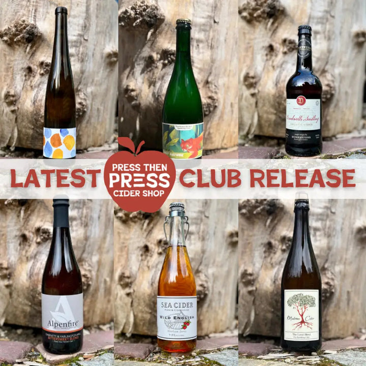 Press Then Press Cider Club Subscription Box - Quarterly - Cider Club - Press Then Press Cider Bundles Hard Cider