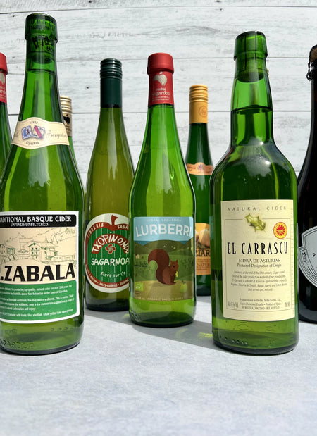 spanish cider brands sidra basque asturias