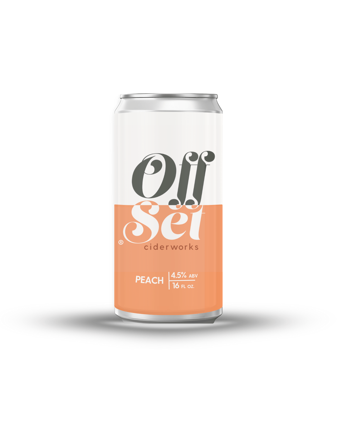 OffSet Ciderworks - Peach Cider (16 oz)