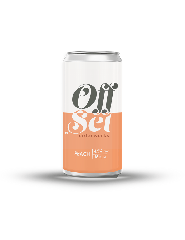 OffSet Ciderworks - Peach Cider (16 oz)