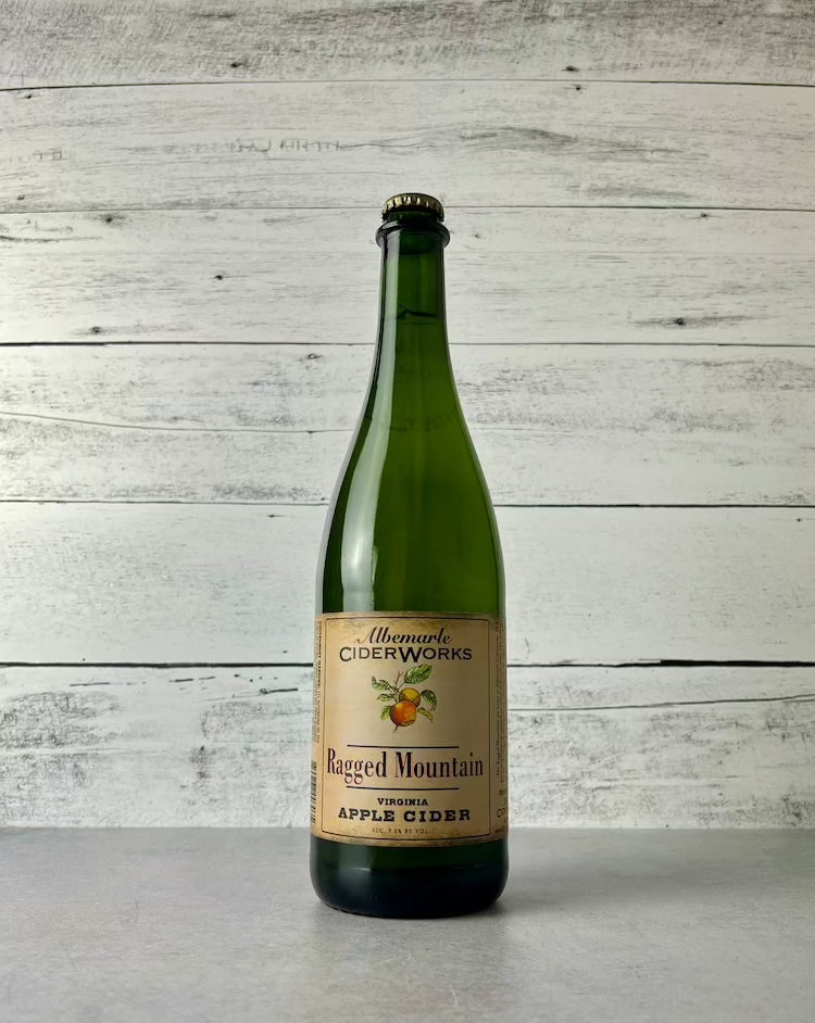 750 mL bottle of Albemarle CiderWorks Ragged Mountain - Virginia Apple Cider