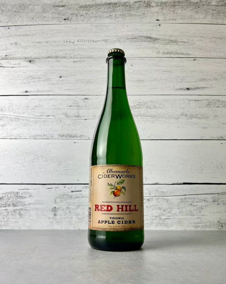 750 mL bottle of Albemarle Ciderworks Red Hill - Virginia Apple Cider