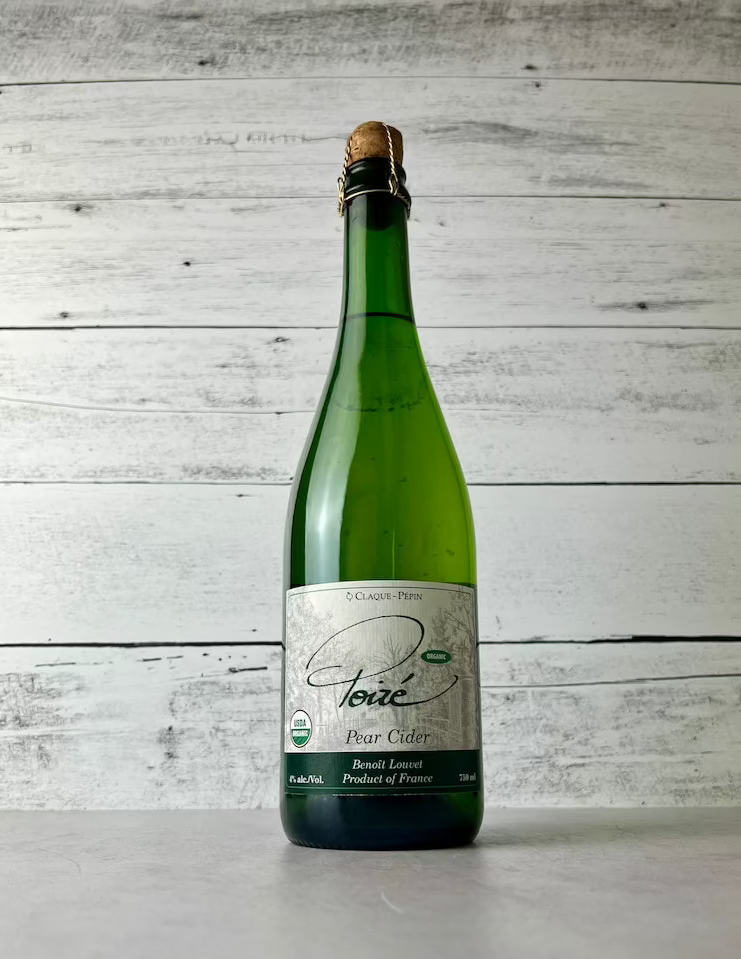 750 mL bottle of Claque-Pépin Poiré - Pear Cider - Product of France