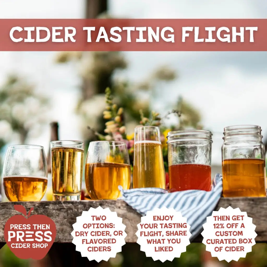 The Tasting Flight - Perfect Cider Sample Pack - Press Then Bundles Hard