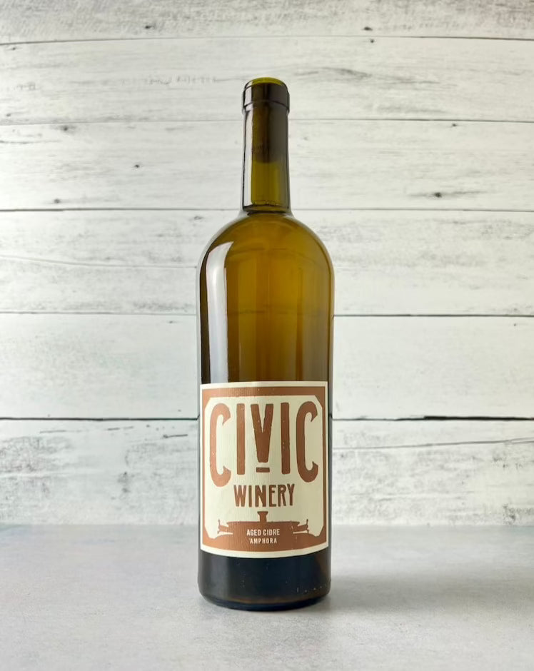 750 mL bottle of Civic Winery Amphora Aged Cider