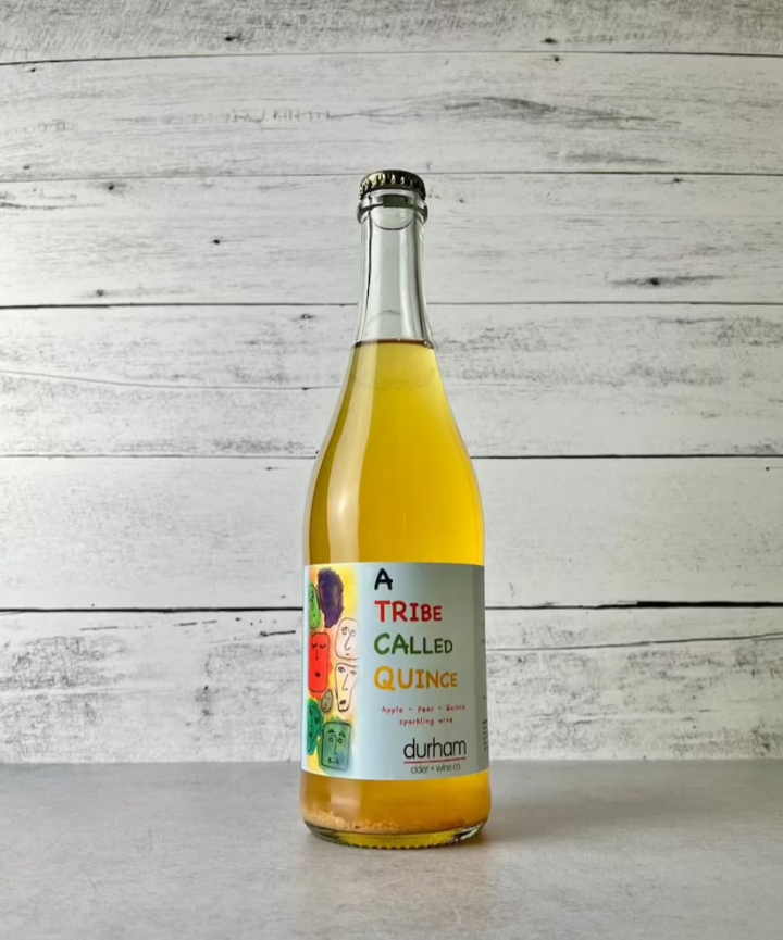 photo of a 750 mL bottle of Durham Cider - A Tribe Called Quince - Apple Pear Quince Sparkling Wine
