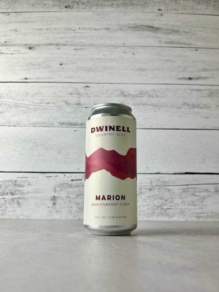 16 oz can of Dwinell Country Ales Marion - Marionberry Cider