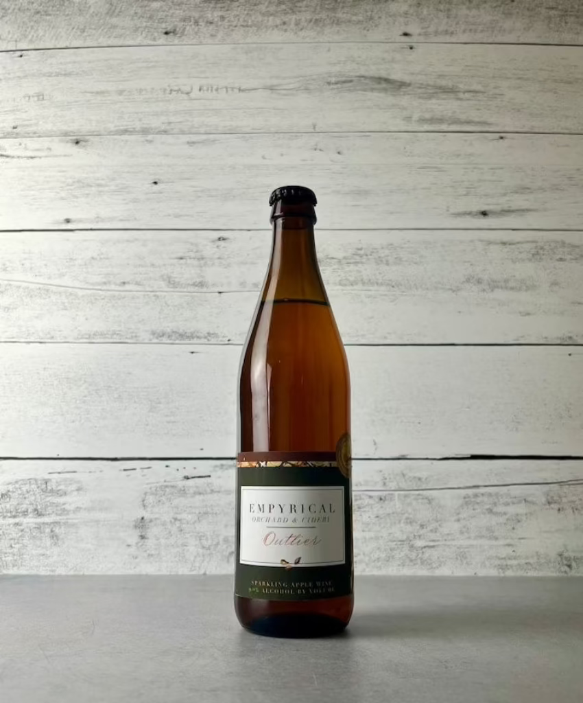 Photo of a 500 mL bottle of Empyrical Orchard & Cidery Outlier