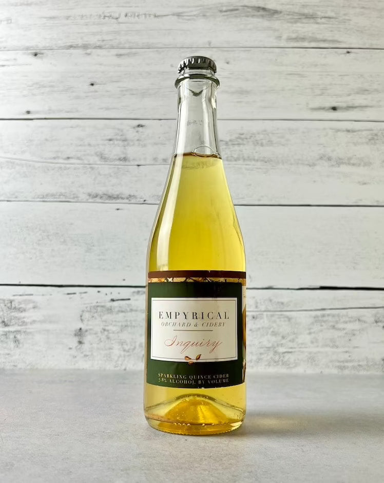 500 mL bottle of Empyrical Orchard & Cidery - Inquiry - Sparkling Quince Cider