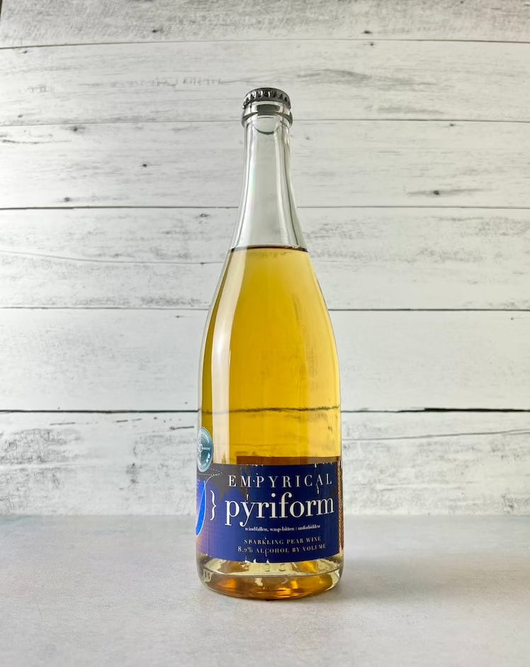 750 mL bottle of Empyrical Pyriform - sparkling pear wine