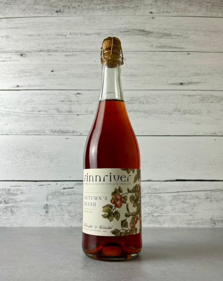 750 mL bottle of Finnriver Autumn's Blush