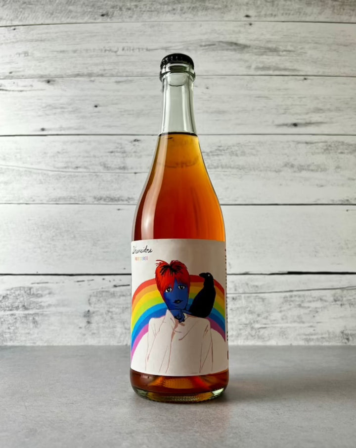 750 mL bottle of Frukstereo Desencidre 2020 cider