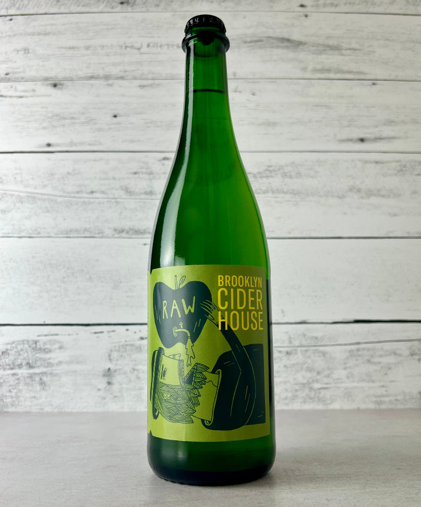 Photo of a 750 mL bottle of Brooklyn Cider Raw