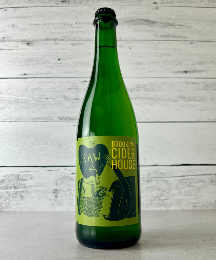 Photo of a 750 mL bottle of Brooklyn Cider Raw