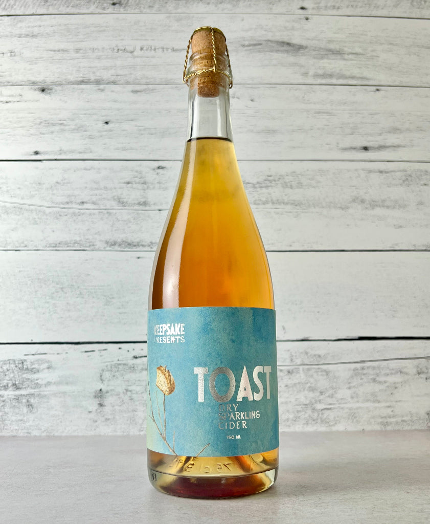 Photo of a 750 mL bottle of Keepsake Cidery - Keepsake Presents - Toast - Dry Sparkling Cider