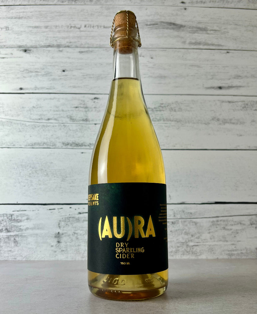 Photo of a 750 mL bottle of Keepsake Cidery - Aura - Dry Sparkling Cider