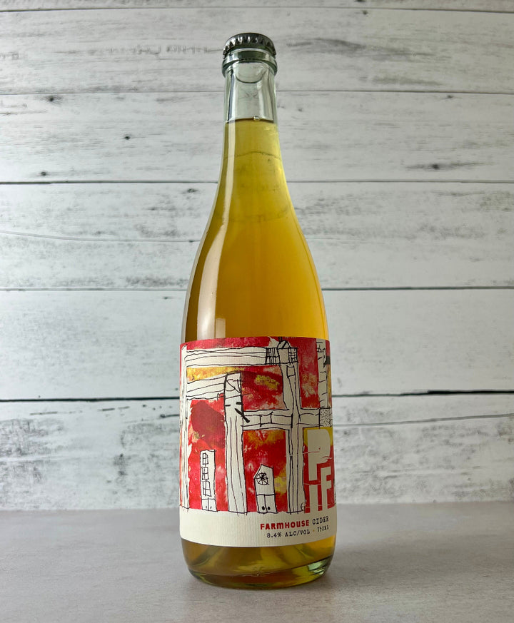 Photo of a 750 mL bottle of Presque Isle Farm (PIF) Cider - Farmhouse Cider