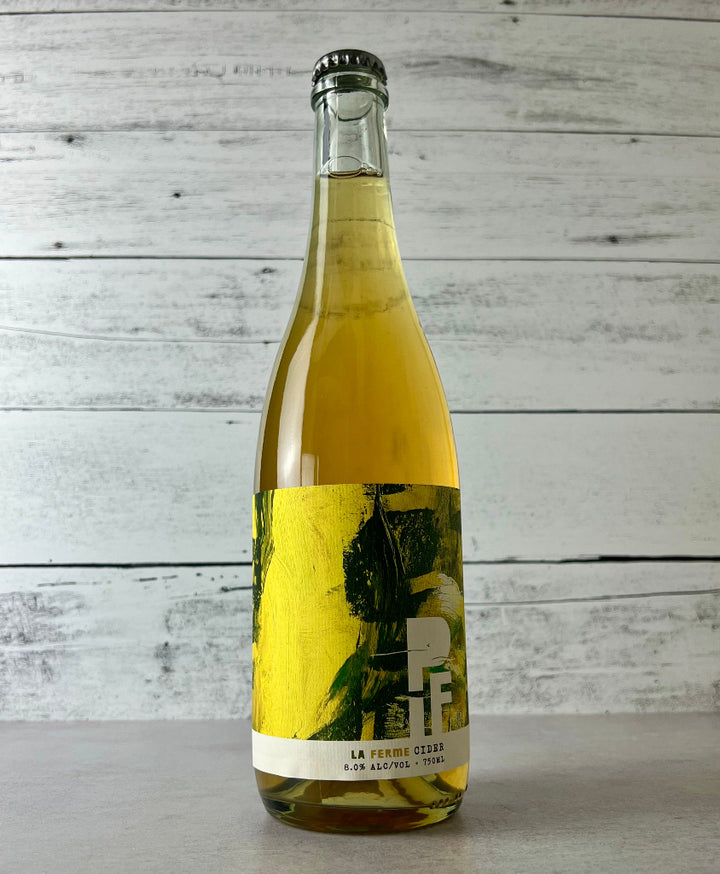 750 mL bottle of Presque Isle Farm (PIF) Cider - La Ferme Cider