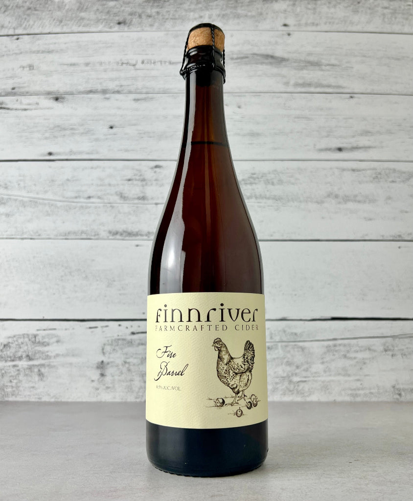 Photo of a Bottle of Finnriver Fire Barrel Farmcrafted Cider 