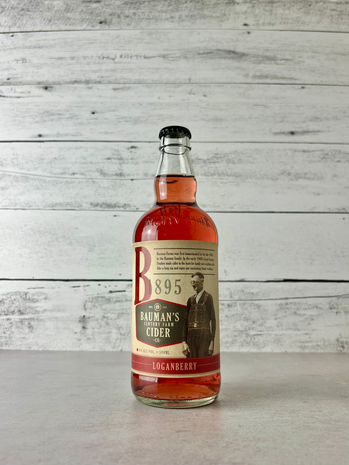 Bauman's Cider - Loganberry Cider (500 mL)