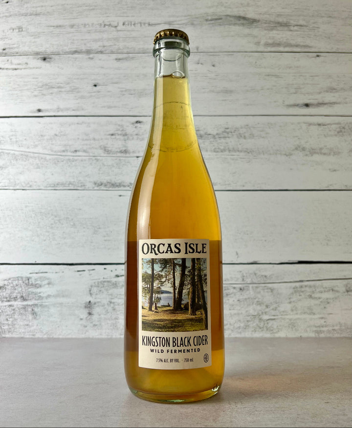 Photo of a 750 mL bottle of Orcas Isle Orchard Cider Kingston Black Cider Wild Fermented