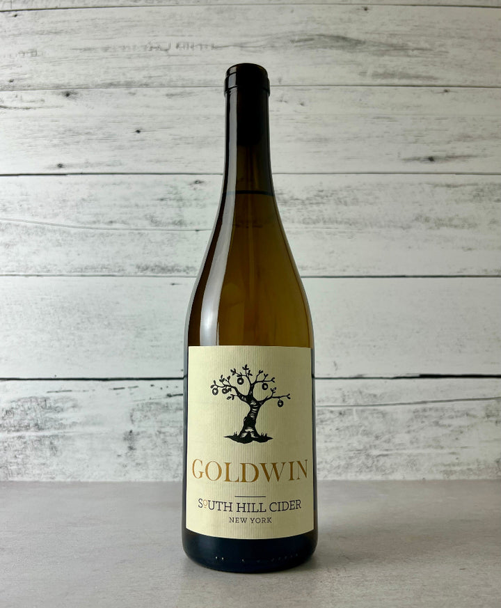 Photo of A 750 mL bottle of South Hill Cider Goldwin cider