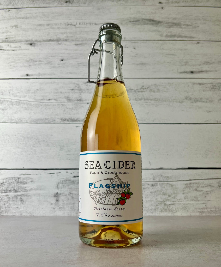 Photo of a 750 mL bottle of Sea Cider Farm and Ciderhouse Flagship cider - Heirloom Series