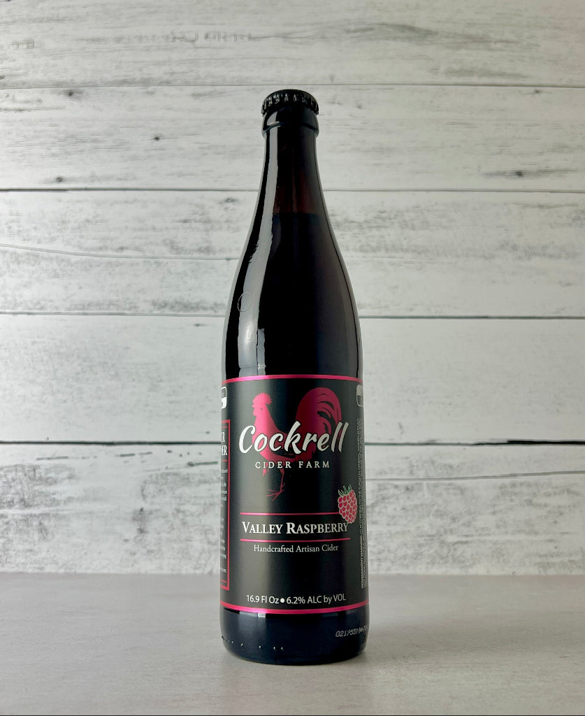 Photo of a Cockrell Cider - Valley Raspberry (500 mL) - Cider - Cockrell Cider Hard Cider
