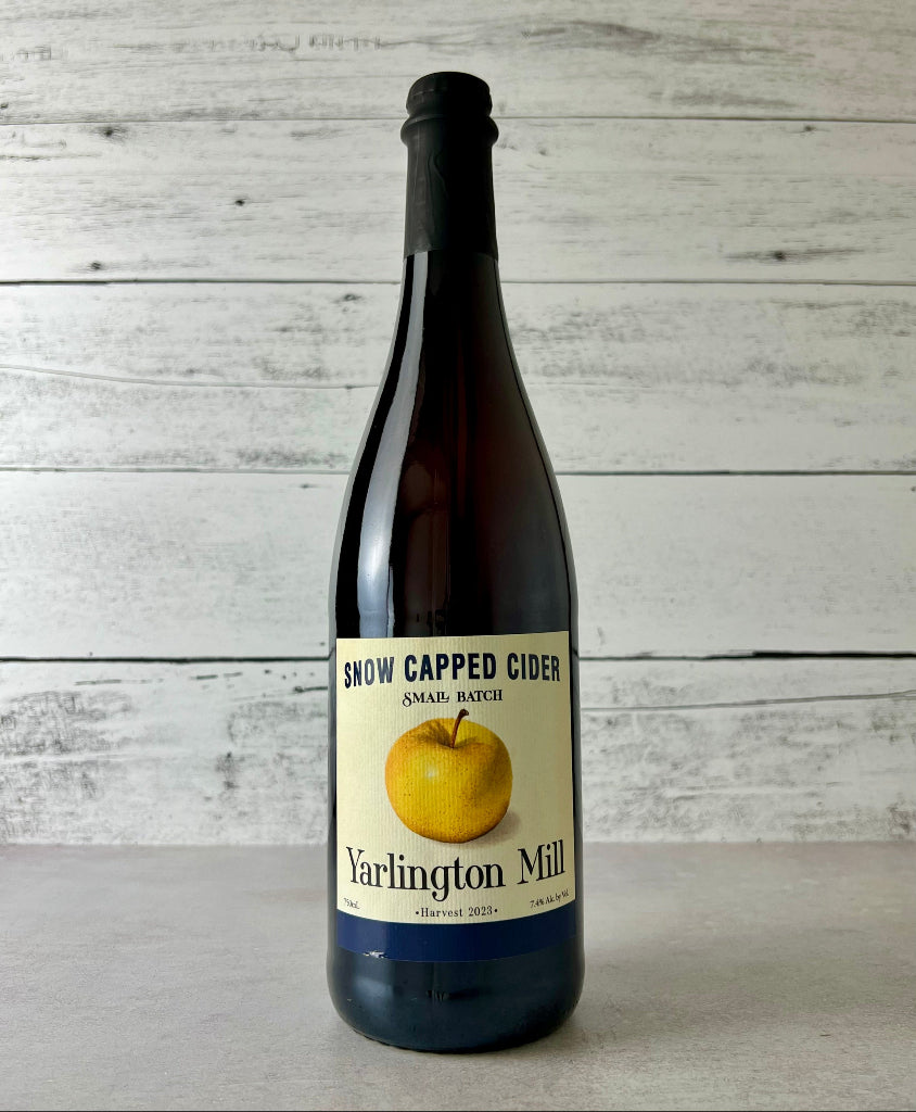 Photo of a 750 mL bottle of Snow Capped Cider Small Batch Yarlington Mill