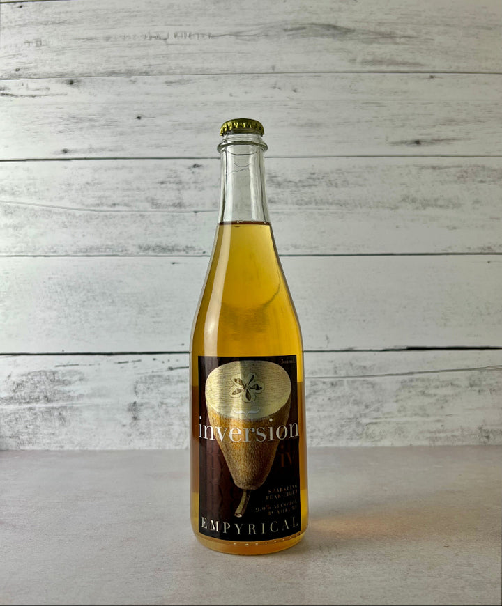 Photo of a 500 mL bottle of Empyrical Cider - Inversion iv - Sparkling Pear Cider