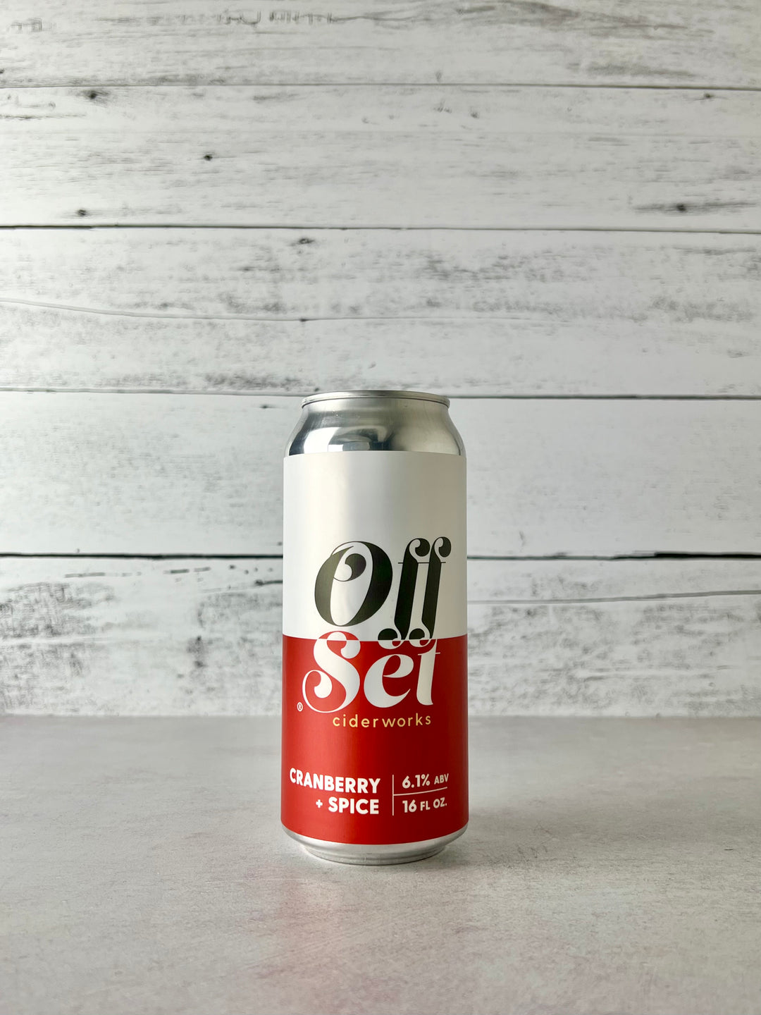 Offset Ciderworks - Cranberry + Spice Cider (16 oz)