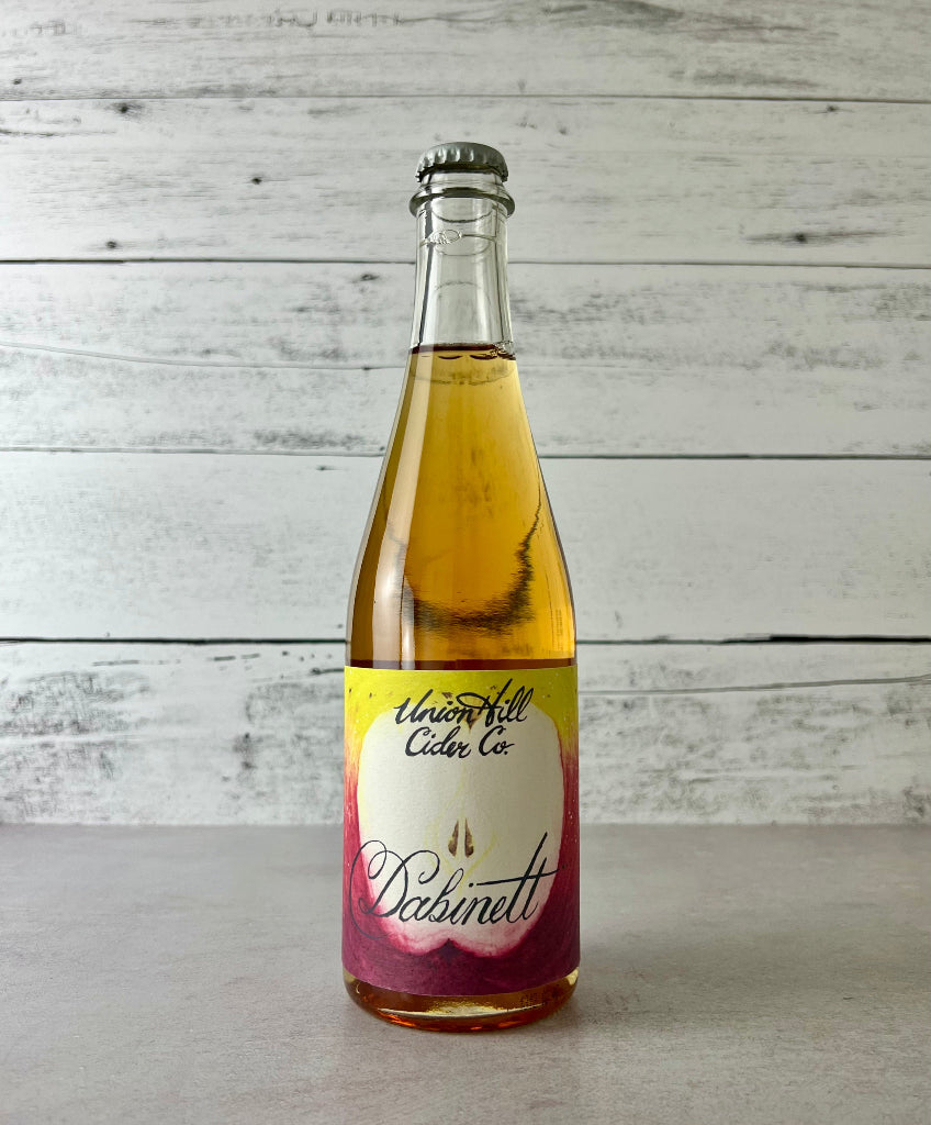 Photo of a 500 mL bottle of Union Hill Cider Co. Dabinett