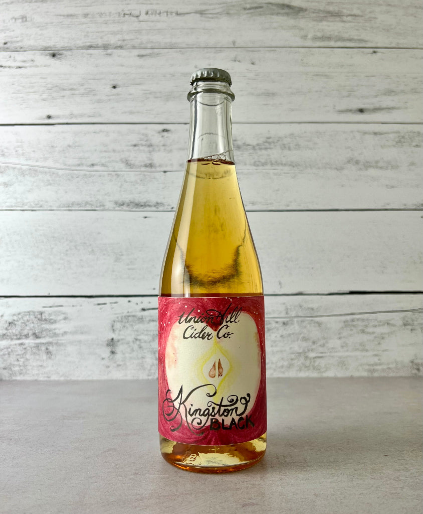 Photo of a 500 mL bottle of Union Hill Cider Co. Kingston Black