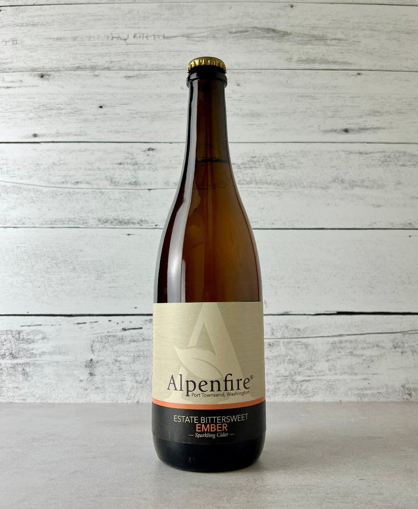 Photo of a 750 mL bottle of Alpenfire Estate Bittersweet Ember - Sparkling Cider 