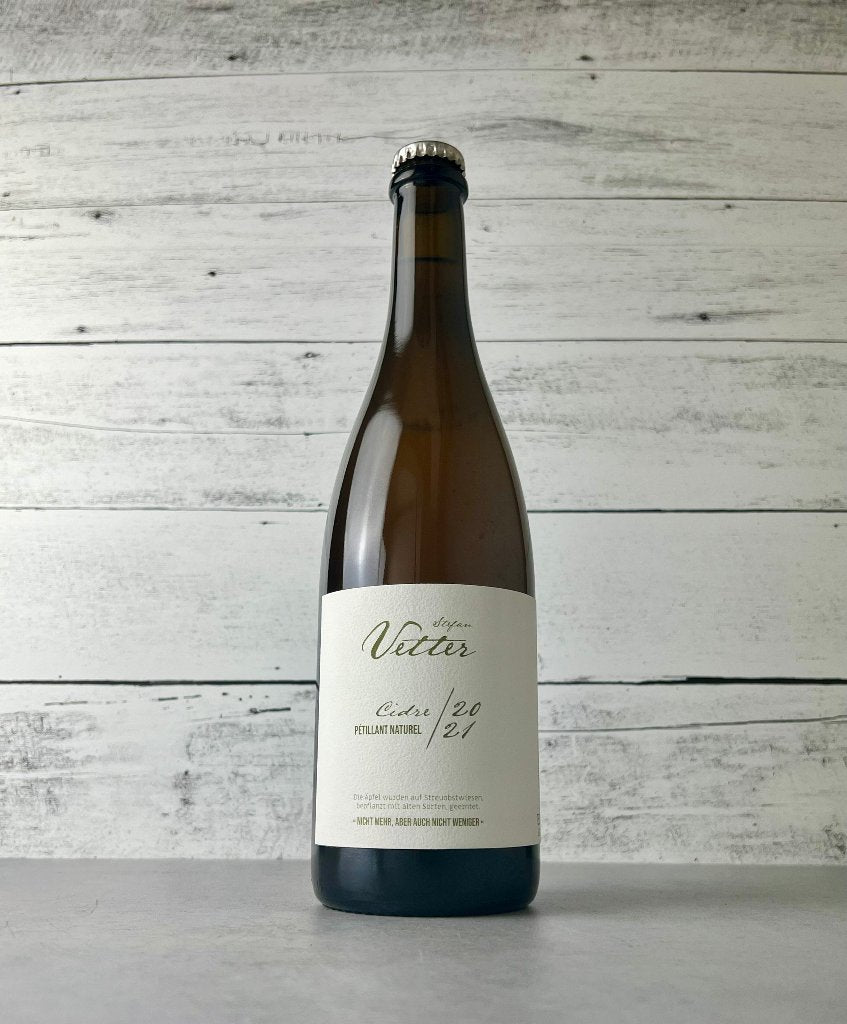 Stefan Vetter - Sparkling Cidre 2021 (750 mL) - Cider - Stefan Vetter Wines & Cider Hard Cider