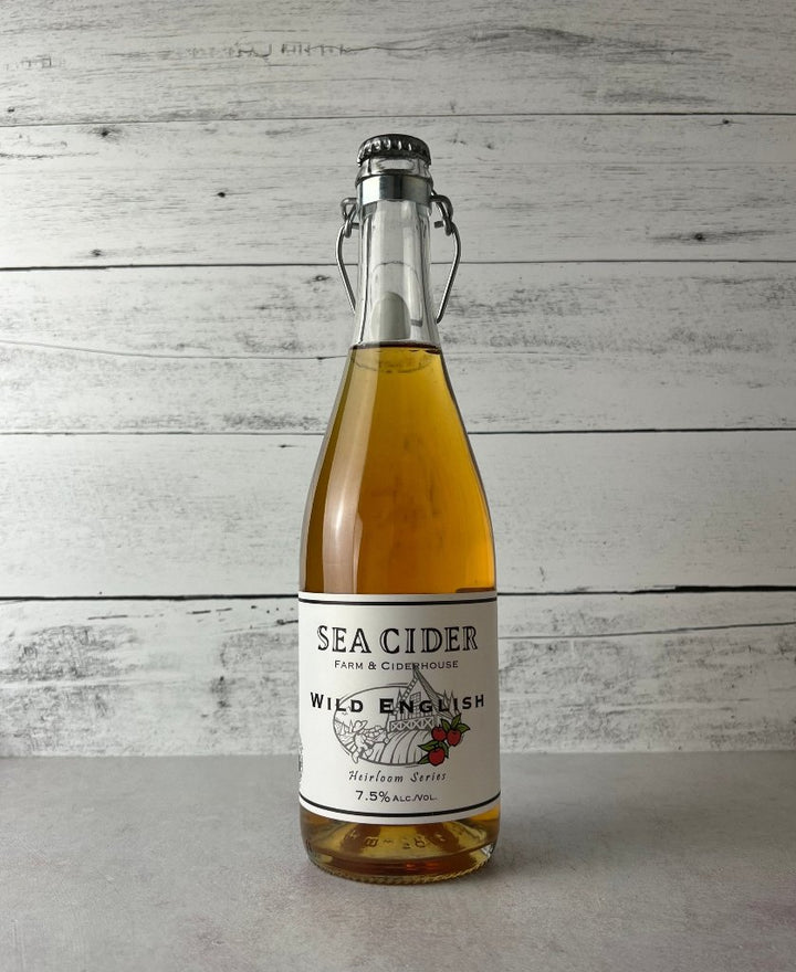 750 mL bottle of Sea Cider Wild English Cider - Heirloom Series