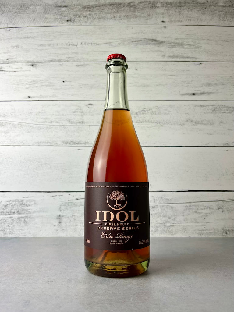 750 mL bottle of Idol Cider House - Reserve Series Cidre Rouge - Premium Rosé Cider