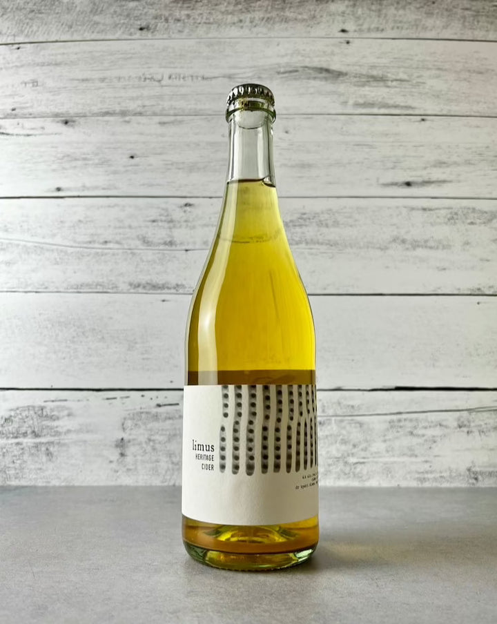 750 mL bottle of Limus Heritage Cider