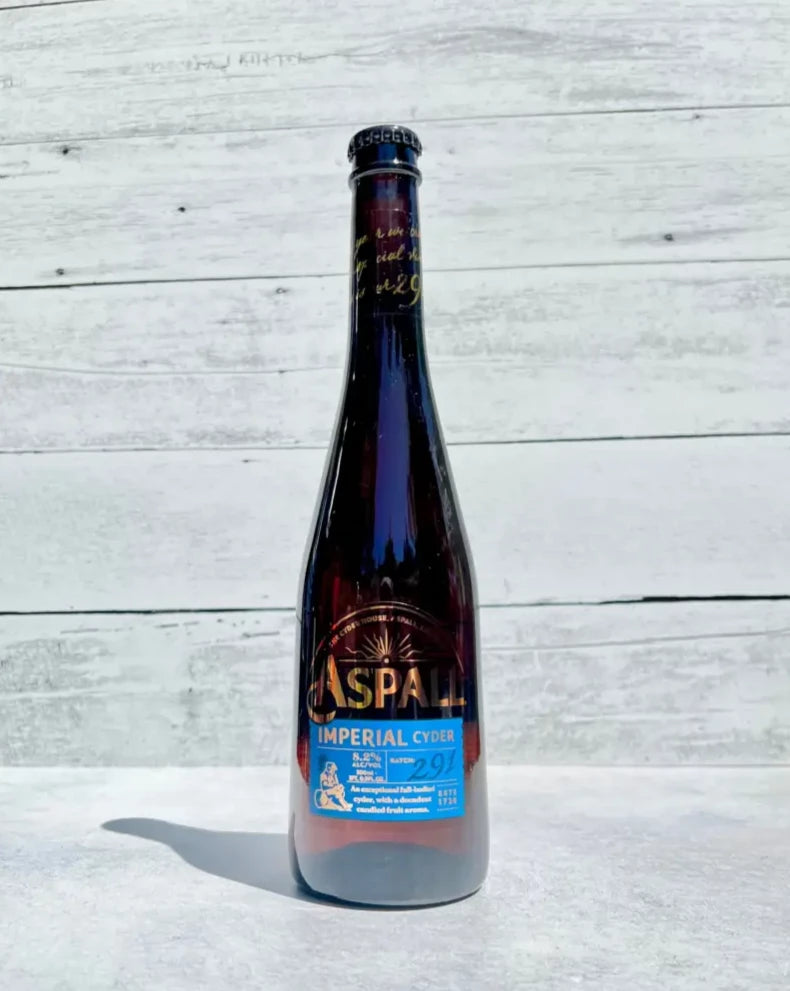 500 mL bottle of Aspall Imperial Cyder cider