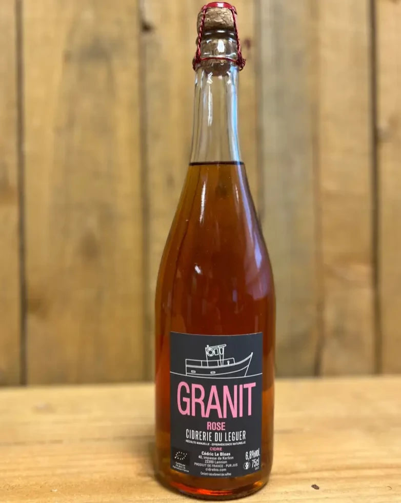 Cidrerie du Leguer - Cidre Granit Rosé (750 mL) - Cider - Cidrerie du Léguer French Ciders Hard Cider
