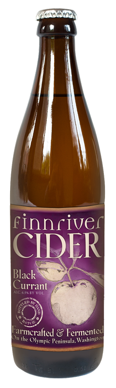 Finnriver Cider - Black Currant Cider (500 mL 6.5% ABV) - Cider - Finnriver Farm & Cidery Hard Cider
