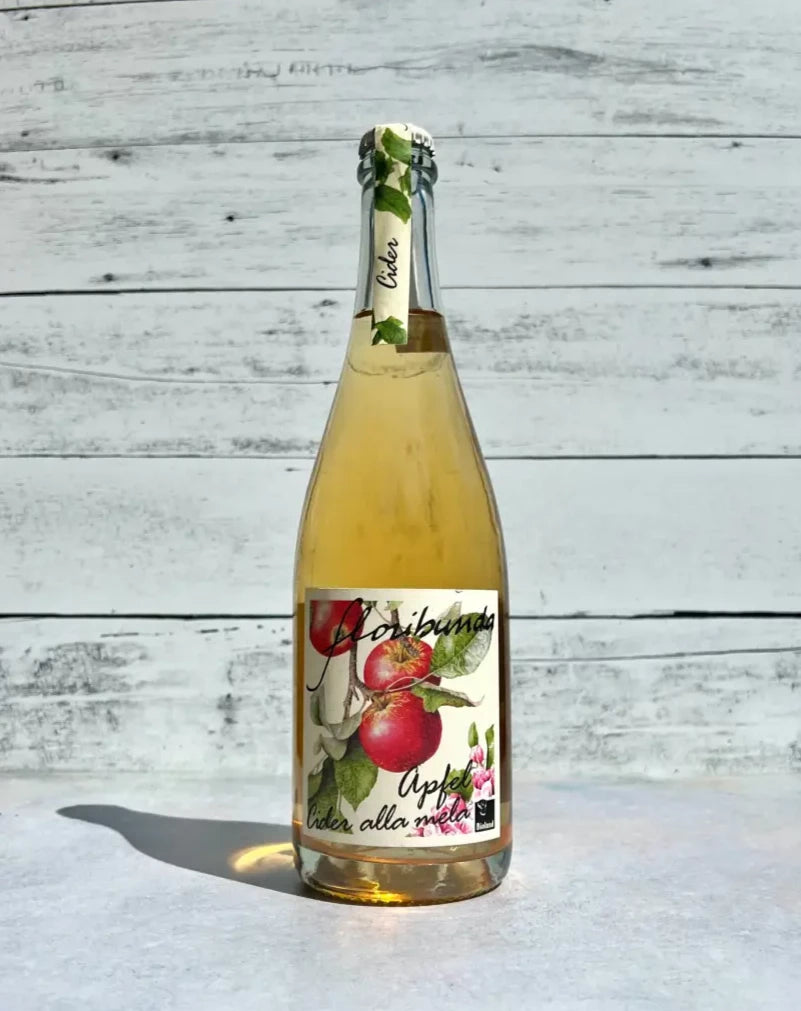 750 mL bottle of Floribunda Apfel Cider alla mela