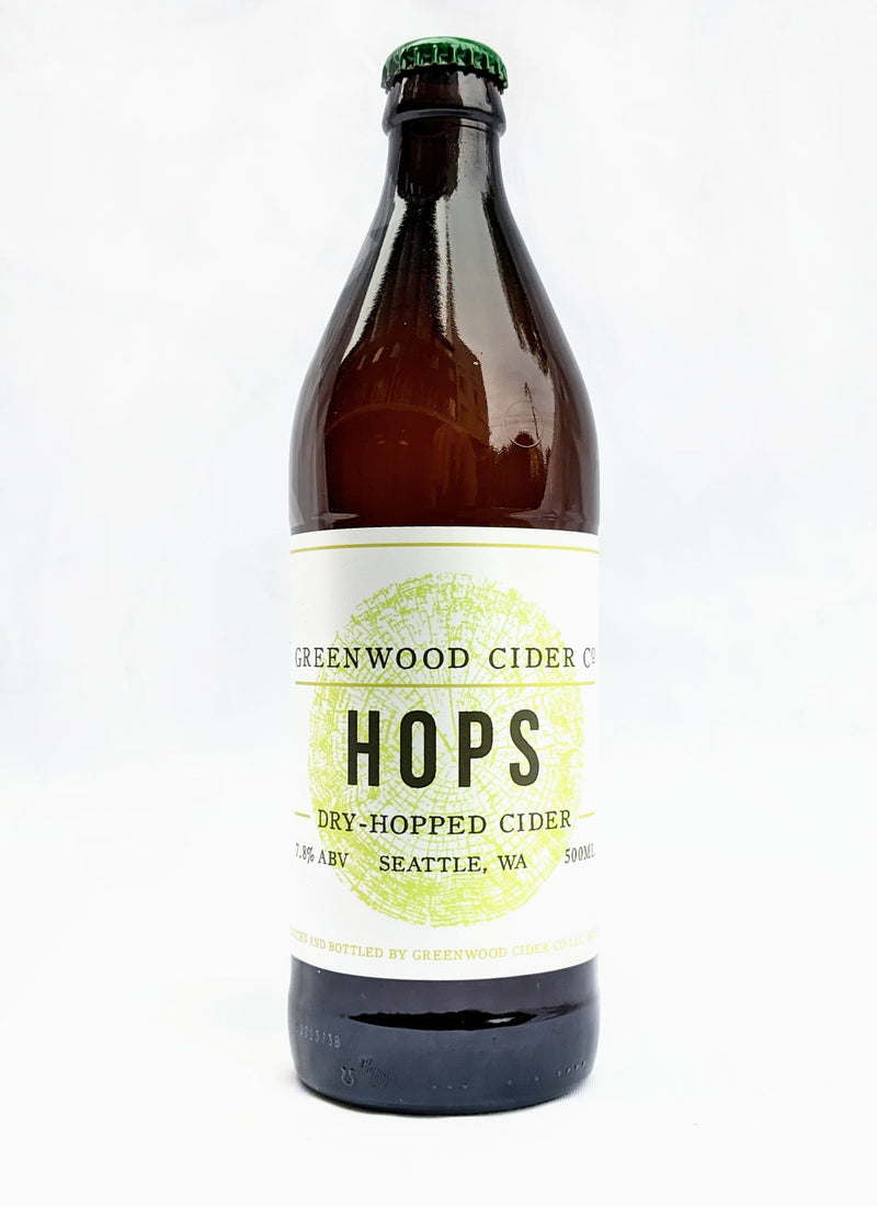 Greenwood Cider - Hops (500 mL) - Cider - Greenwood Cider Company Hard Cider