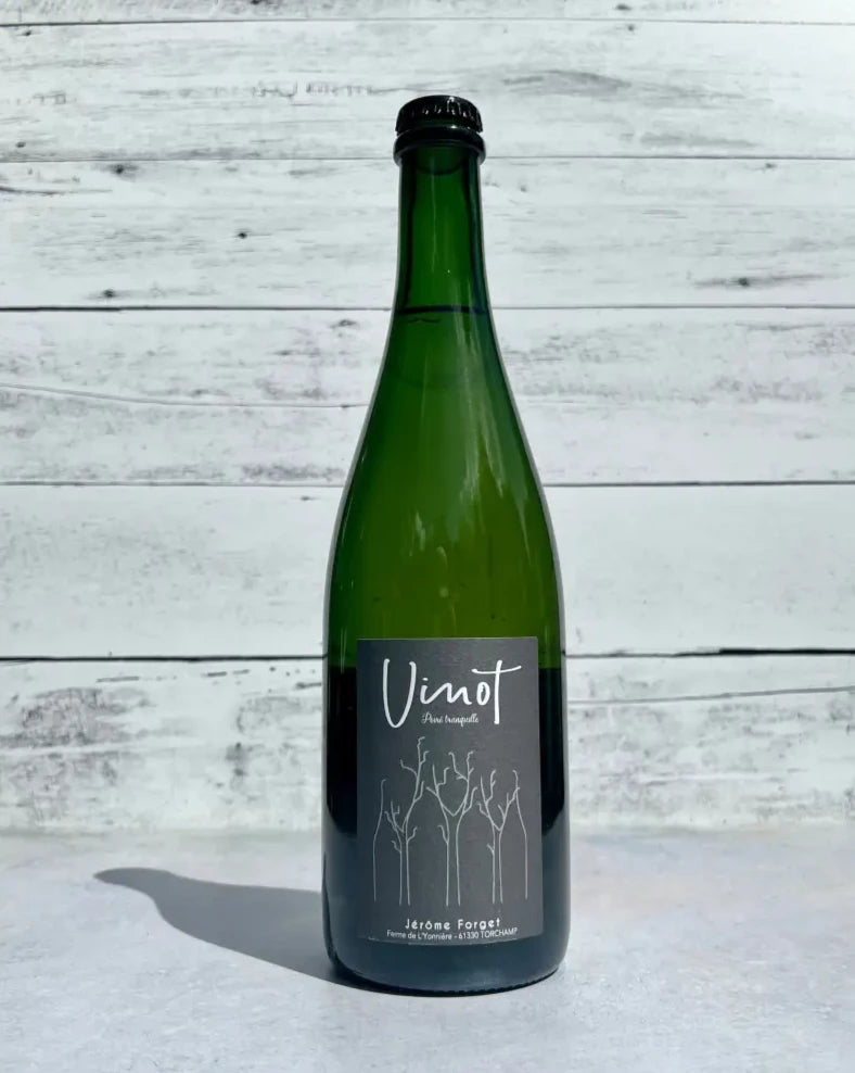 750 mL bottle of Jérome Forget Vinot Poire perry