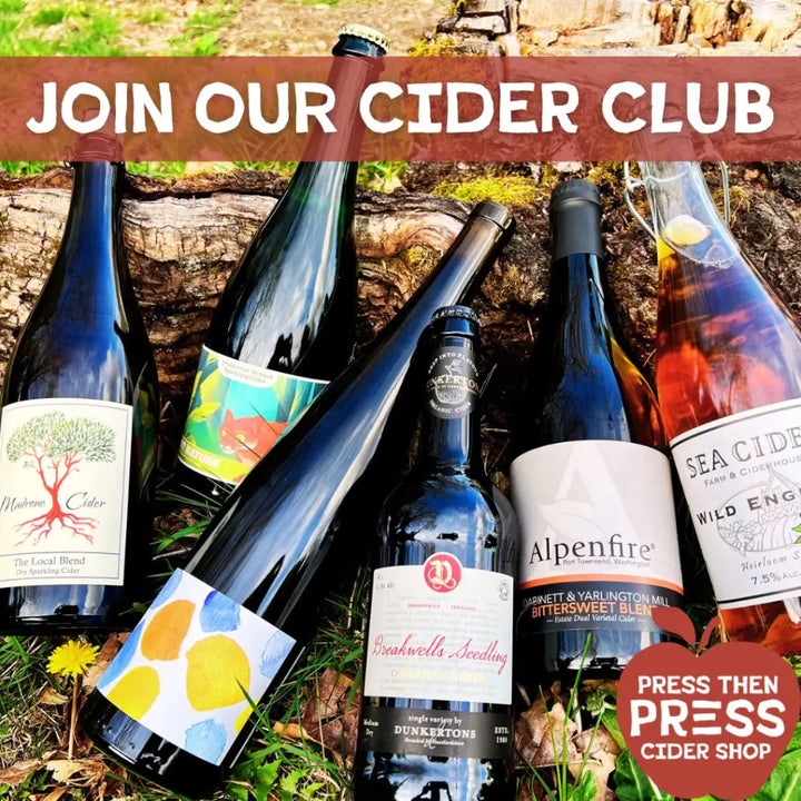Press Then Press Cider Club Subscription Box - Quarterly - Cider Club - Press Then Press Cider Bundles Hard Cider