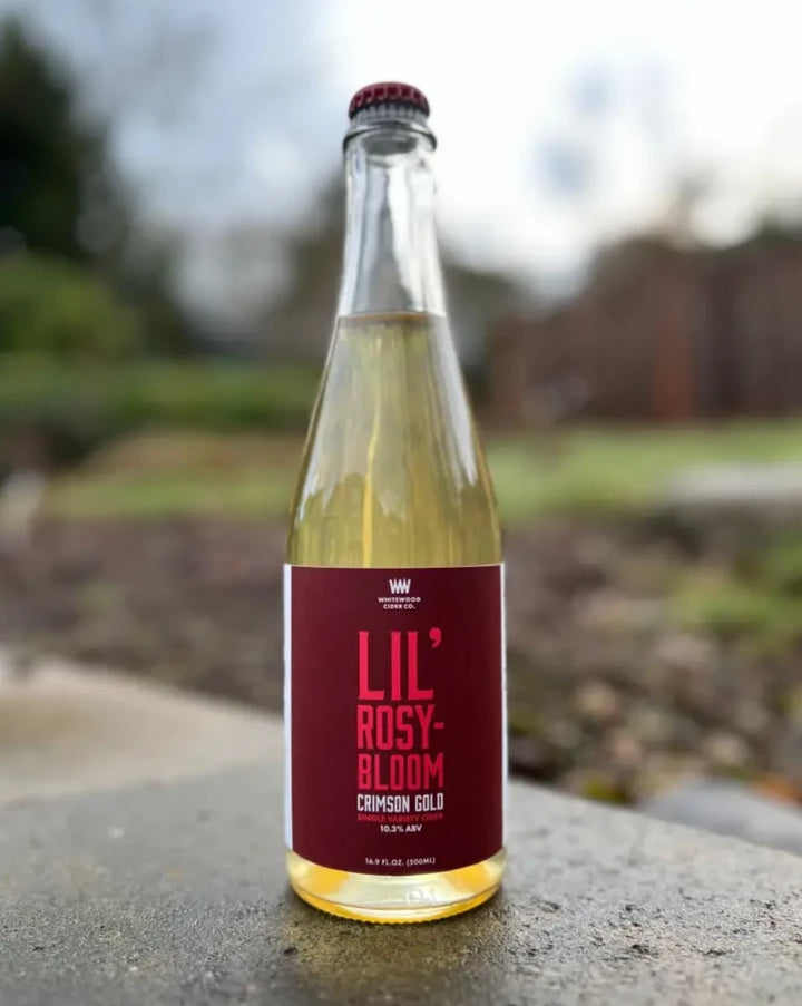 Whitewood Cider - Lil’ Rosybloom - Crimson Gold Single Varietal (500 mL) - Cider - Whitewood Cider Hard Cider